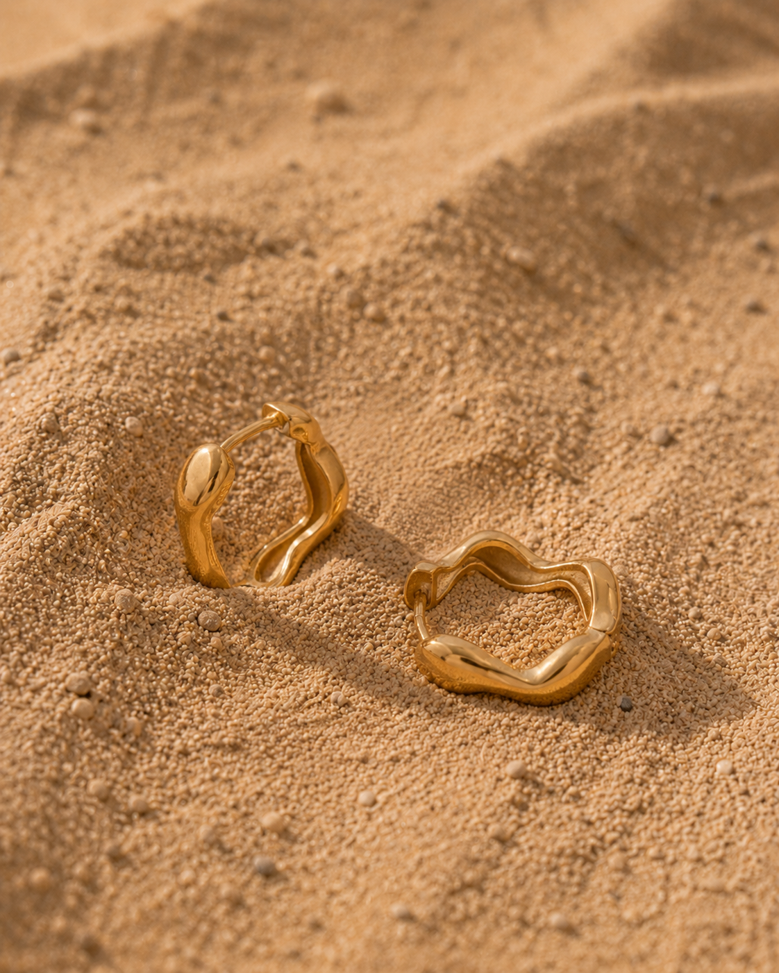 Golden Flow Hoops