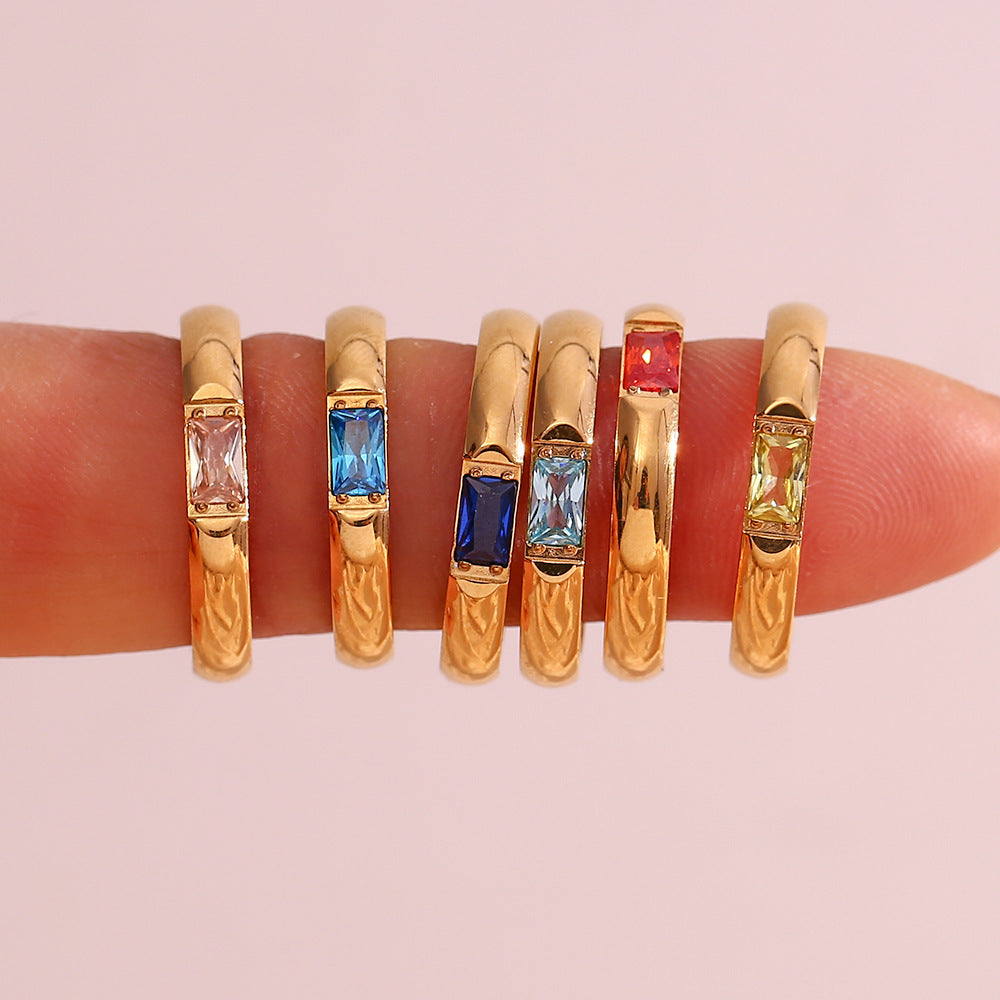 Aura Geburtsstein Ring