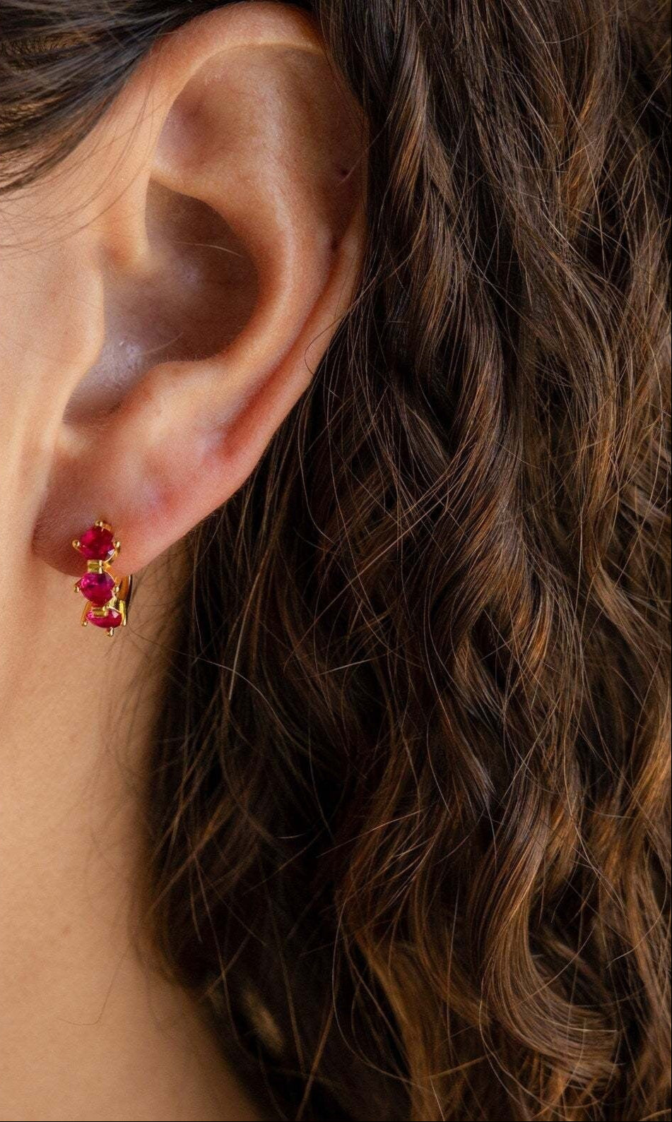 Isolde Geburtsstein Ohrringe